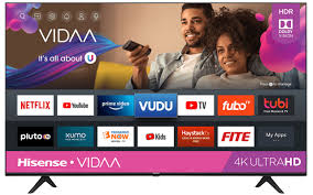 Hisense 58 Smart 4K Frameless VIDAA