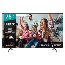 Hisense 75 A6 Smart 4K UHD Frameless