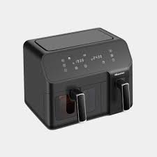 Air Fryer Black Color Double 8.6L