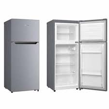 Hisense Fridge 120 Litres Frost Silver Double Door