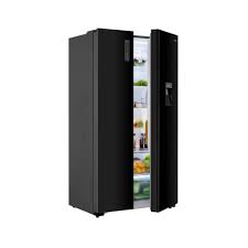 Hisense Fridge 549 L Non Frost side by side Black With Water Dispenser