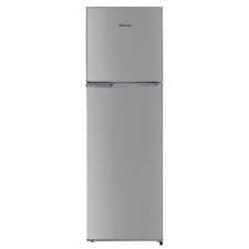 Hisense Fridge  424 LDouble Door Silver Colour