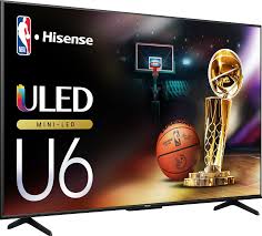 Hisense 55 Smart 4K UHD U6 ULED