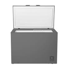 Hisense Chest Freezer 297L Grey Glass Slider