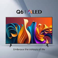 Hisense 55 Inch 4K QLED Tv Q6 Series