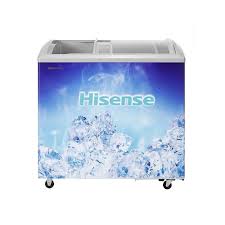 Hisense Chest Freezer 201L Glass Door